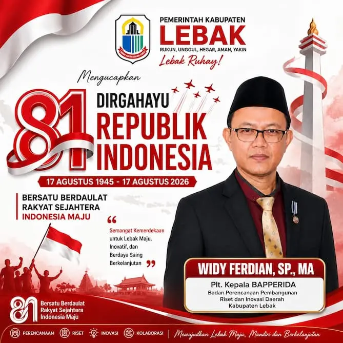 HUT RI 81 BAPPERIDA Kab Lebak