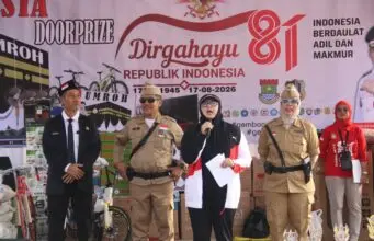 Semarak HUT ke-81 RI, Wabup Intan Ajak Warga Isi Kemerdekaan dengan Karya dan  Kebersamaan  Gotong Royong