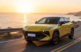 Omoda O4 EV tampil di GIIAS 2026
