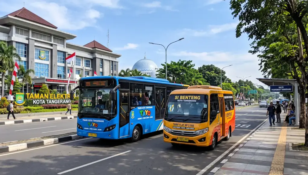 Rute & Tarif Angkutan Kota Tangerang Terbaru Rute & Tarif Angkutan Kota Tangerang Terbaru