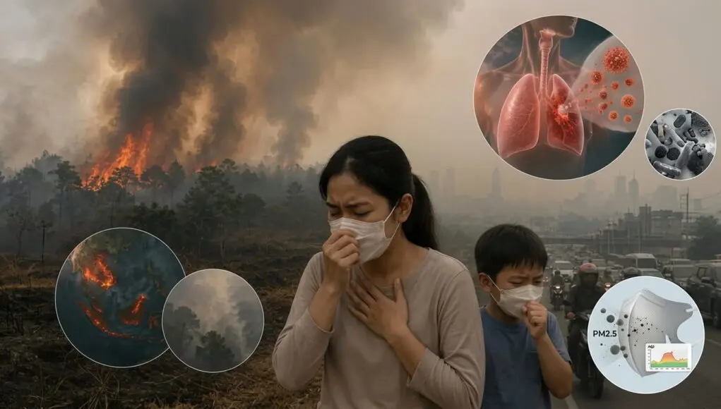 Dampak Kebakaran Hutan terhadap Kesehatan Manusia Dampak Kebakaran Hutan terhadap Kesehatan Manusia