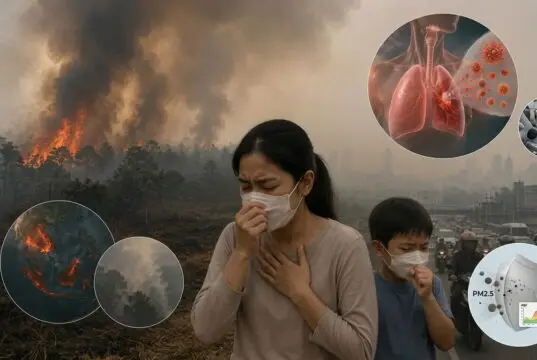 Dampak Kebakaran Hutan terhadap Kesehatan Manusia Dampak Kebakaran Hutan terhadap Kesehatan Manusia