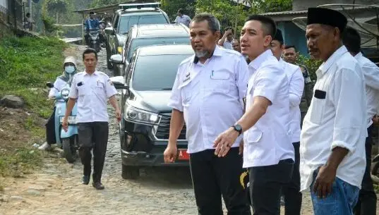 Jalan Cimerak-Sobang 914 Meter Segera Diperbaiki Jalan Sobang-Ciminyak akan segera di perbaiki, Rabu (2/09/2026).