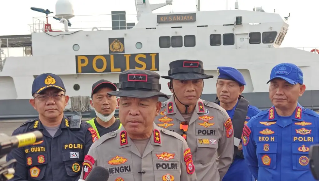 Hari Kelima Operasi SAR, Polda Banten Sisir Perairan Pulau Sertung Hari Kelima Operasi SAR, Polda Banten Sisir Perairan Pulau Sertung