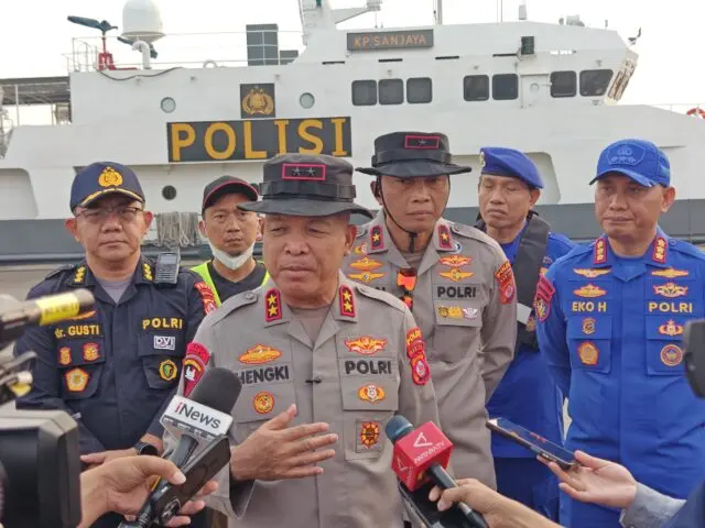 Hari Kelima Operasi SAR, Polda Banten Sisir Perairan Pulau Sertung Hari Kelima Operasi SAR, Polda Banten Sisir Perairan Pulau Sertung