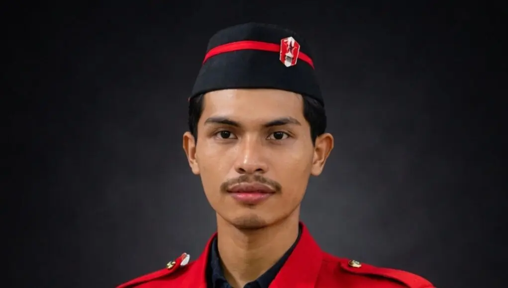 Ketua DPC GMNI Pandeglang periode 2026–2028, Abdul Aziz Zulfikar soroti kesejahteraan petani, pada Kamis (24/09/2026).