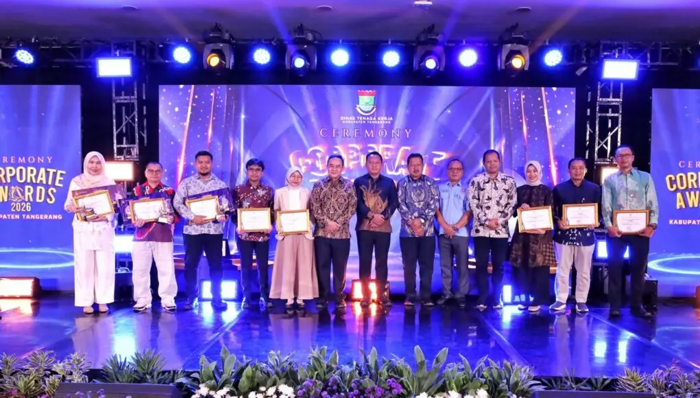 Corporate Awards Pemkab Tangerang 2026: 29 Perusahaan Terbaik Diganjar Penghargaan Corporate Awards Pemkab Tangerang 2026: 29 Perusahaan Terbaik Diganjar Penghargaan