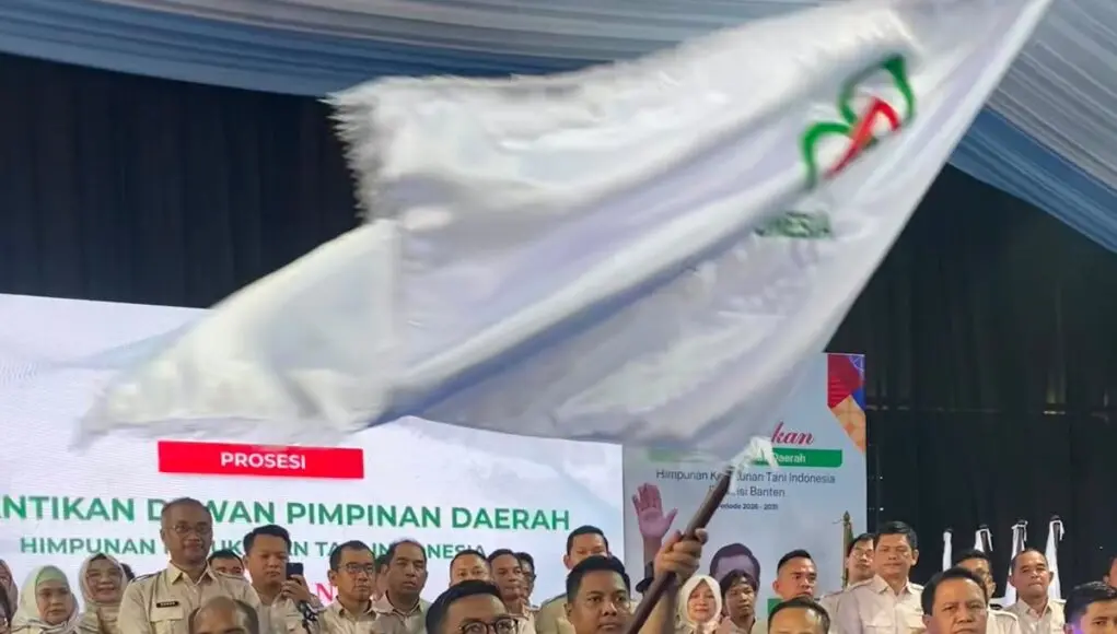 Musda dan Pelantikan DPD HKTI Banten 2026–2031, Andra Soni Terpilih Jadi Ketua dan Tegaskan Kerja Nyata untuk Petani Andra Soni ditetapkan Memimpin DPD HKTI Provinsi Banten 2026-2031.