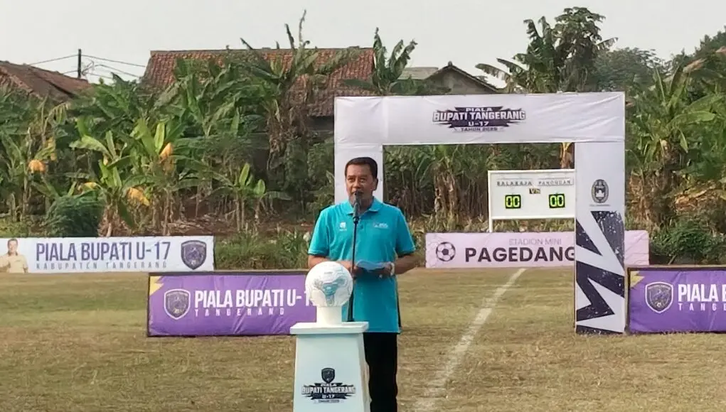 Bupati Cup U-17 Resmi Dibuka, Bupati Tangerang Targetkan Talenta Lokal Tembus Persita Hingga Timnas