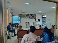Sosialisasi dan Edukasi Geopark Bayah Dome di Kampus Universitas Setiabudhi Rangkasbitung (USBR) pada Kamis, (17/09/2026).