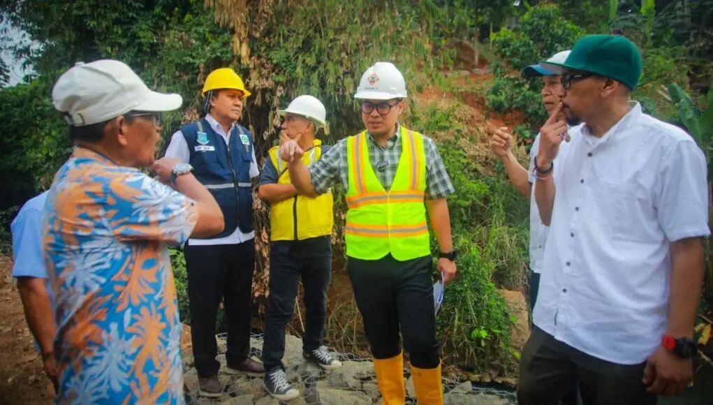 Antisipasi Banjir dan Longsor, Pemkot Tangsel Bangun Bronjong 164 Meter di Villa Pamulang Antisipasi Banjir dan Longsor, Pemkot Tangsel Bangun Bronjong 164 Meter di Villa Pamulang