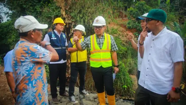 Antisipasi Banjir dan Longsor, Pemkot Tangsel Bangun Bronjong 164 Meter di Villa Pamulang Antisipasi Banjir dan Longsor, Pemkot Tangsel Bangun Bronjong 164 Meter di Villa Pamulang