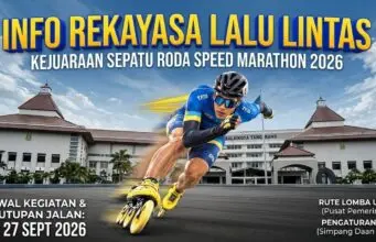 Jalan Ditutup 24–27 September, Ini Rekayasa Lalin Kejuaraan Sepatu Roda Tangerang Jalan Ditutup 24–27 September, Ini Rekayasa Lalin Kejuaraan Sepatu Roda Tangerang