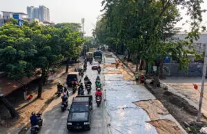 Perbaikan Jalan M Toha Capai 98 Persen, Siap Buka Jumat Perbaikan Jalan M Toha Capai 98 Persen, Siap Buka Jumat