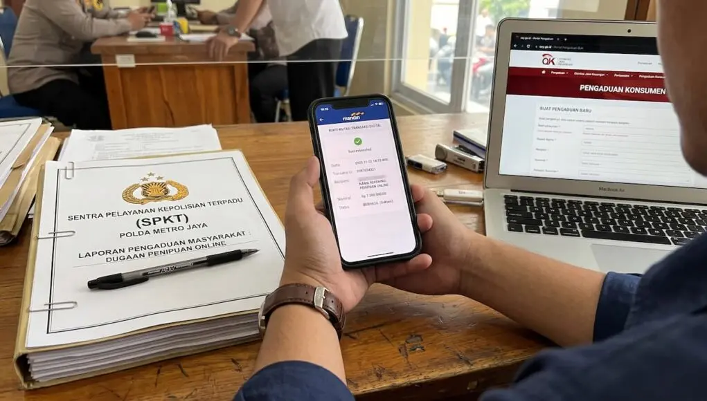 Uang Raib Ditipu Online? Langkah Cepat Lapor ke Polisi dan OJK Uang Raib Ditipu Online Langkah Cepat Lapor ke Polisi dan OJK