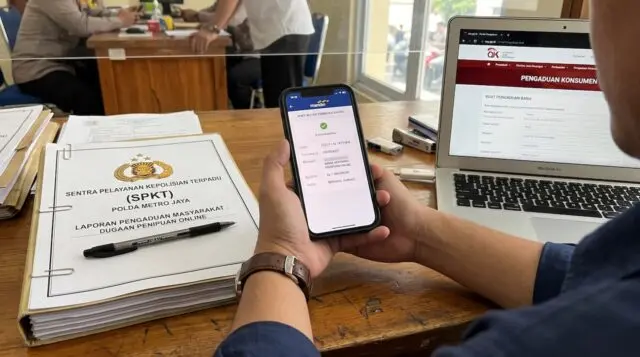 Uang Raib Ditipu Online Langkah Cepat Lapor ke Polisi dan OJK