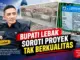 Bupati Lebak Soroti Proyek Tak Berkualitas, Ingatkan Pengusaha Tentang Sanksi Daftar Hitam (Blacklist), pada Jum'at (30/10/2026).