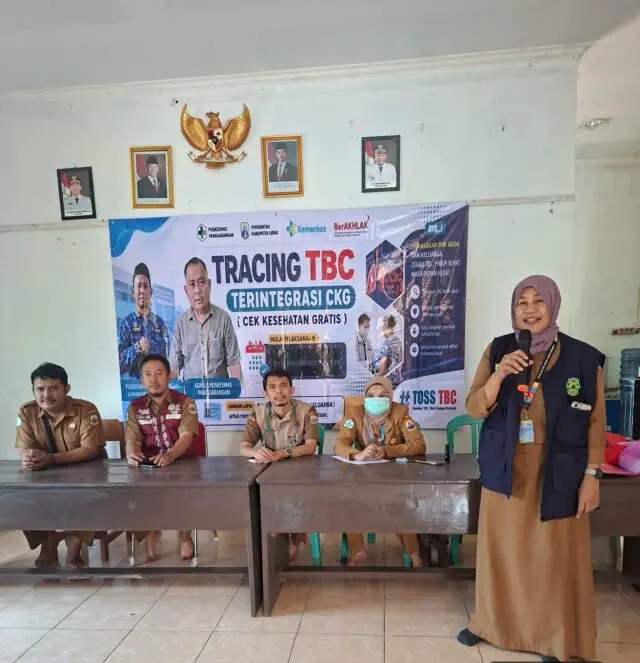 Kegiatan Tracking TBC Terintegrasi dengan Cek Kesehatan Gratis (CKG) yang menyasar masyarakat di sejumlah desa, pada Selasa (6/10/2026). Kegiatan Tracking TBC Terintegrasi dengan Cek Kesehatan Gratis (CKG) yang menyasar masyarakat di sejumlah desa, pada Selasa (6/10/2026).