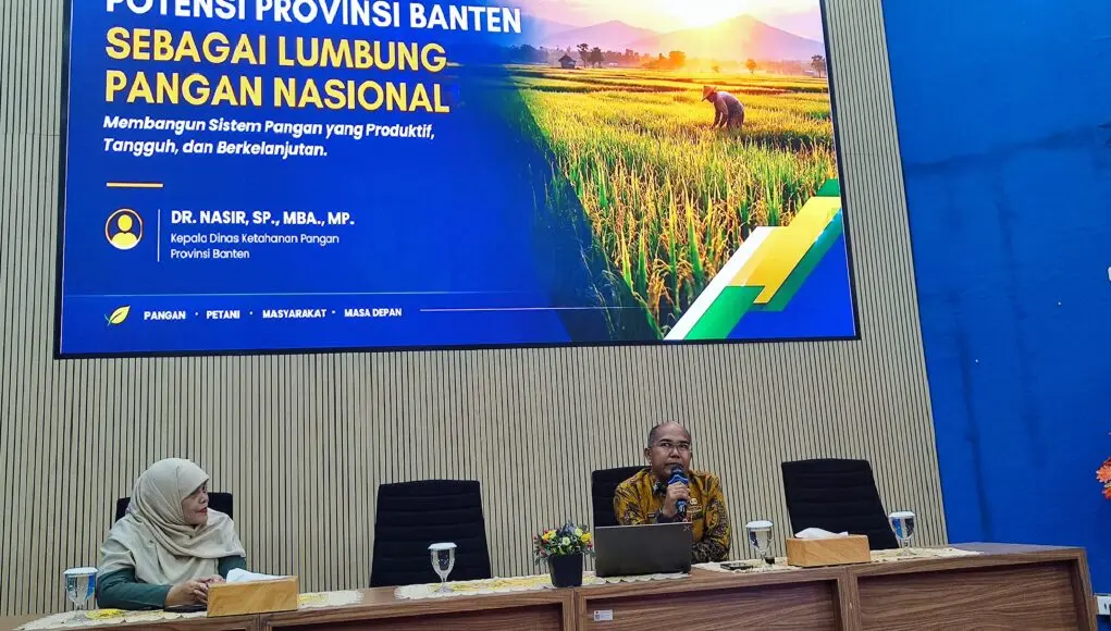 Perkuat Ketahanan Pangan Daerah, Dr. Nasir Berbagi Strategi di Forum Akademik UIN Jakarta Dr. Nasir mengulas strategi membangun sistem pangan yang produktif, tangguh, dan berkelanjutan, pada Jum'at (23/10/2026).