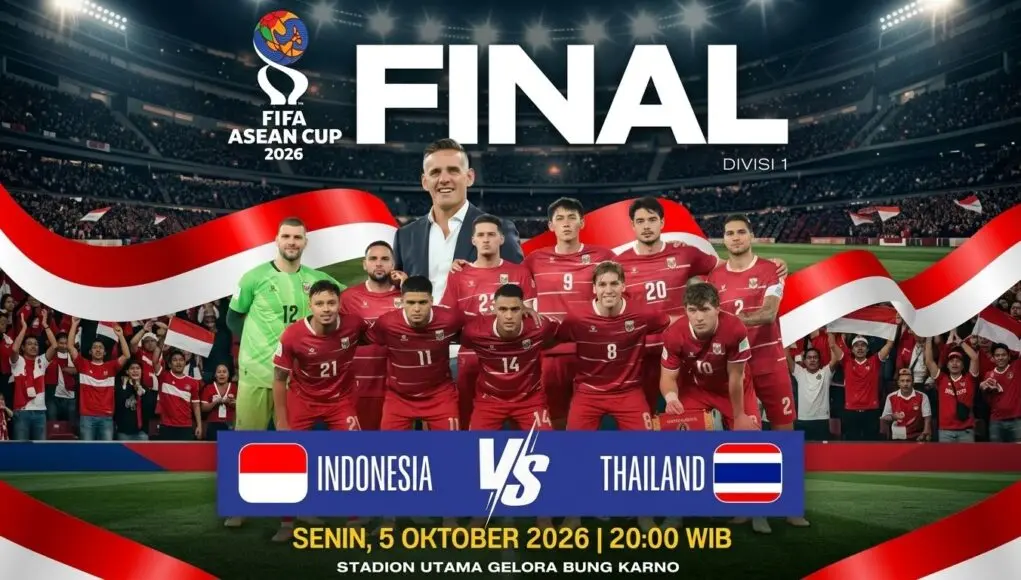 Indonesia vs Thailand di Final FIFA ASEAN Cup 2026 Indonesia vs Thailand di Final FIFA ASEAN Cup 2026
