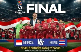 Indonesia vs Thailand di Final FIFA ASEAN Cup 2026
