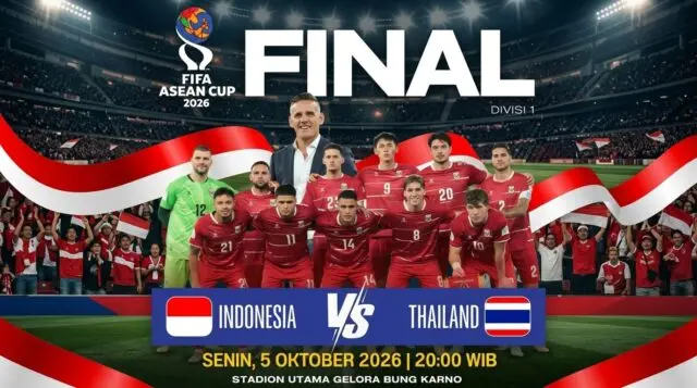 Indonesia vs Thailand di Final FIFA ASEAN Cup 2026 Indonesia vs Thailand di Final FIFA ASEAN Cup 2026
